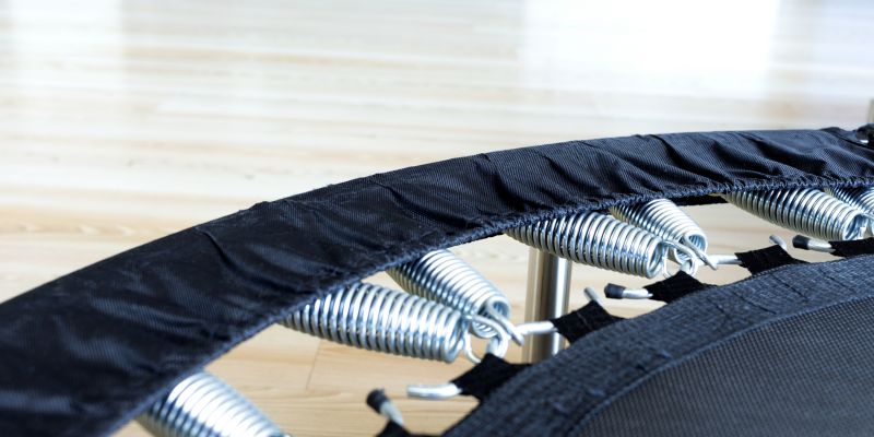 Close-up of Trampoline Frame